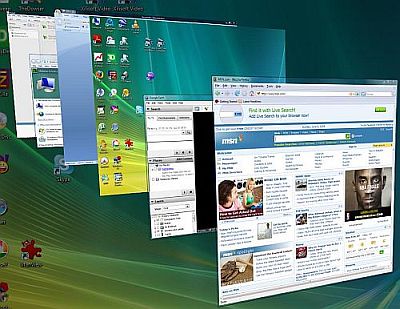 Windows Vista Flip3D