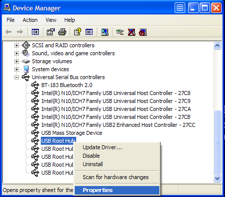 hp usb root hub driver windows 7 free download