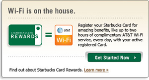 Starbucks Cash Rewards