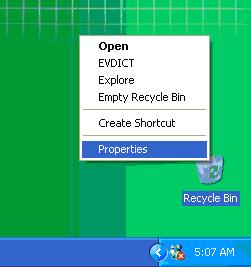 XP Recycle Bin
