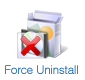 Force uninstall