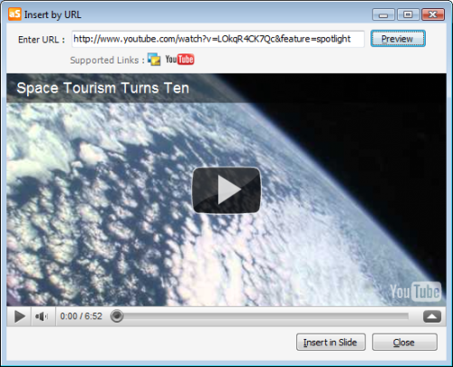 YouTube URL in PowerPoint Insert streaming video in PowerPoint