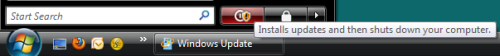 Shutdown button changes in Vista