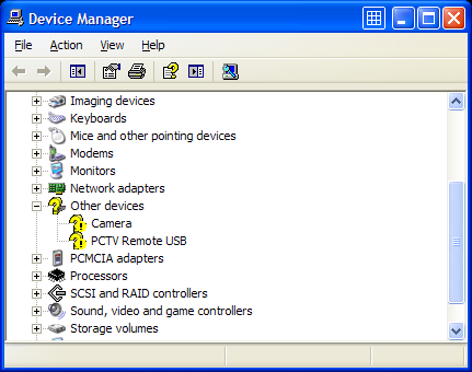 Unknown devices in Device Manager