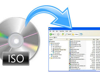 XP extract ISO files