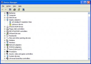 device manager in windows xp download