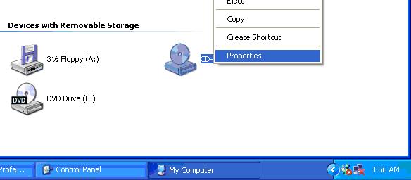 How to Stop Automatic Ejecting Of A CD in MS Windows XP Professional ...