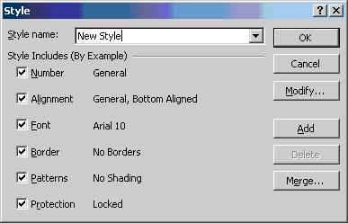 Windows Xp Style Excel How to Create a New Style in MS Excel XP. - PCauthorities.com
