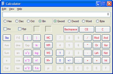 How to Perform a Scientific Calculation in MS Windows XP Professional ...