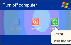 How to Restart the Computer in MS Windows XP Professional ...