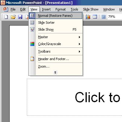 Unable To See The Outline And Slides Tabs When The Close Box Is Clicked ...