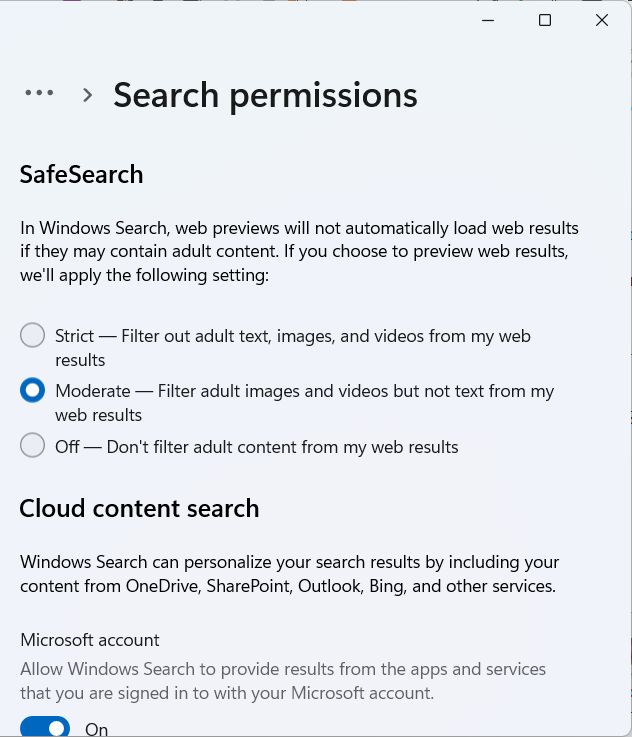 Search Options in Windows 11 | PCauthorities.com