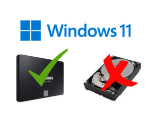 Windows 11 SSD vs HDD
