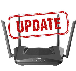 D-Link router firmware update