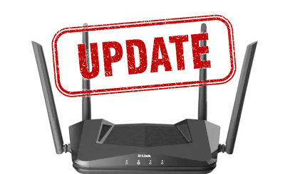 D-Link router firmware update