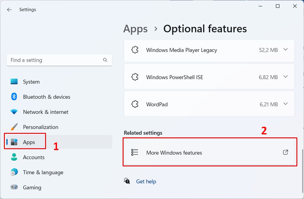 More features in Window 11