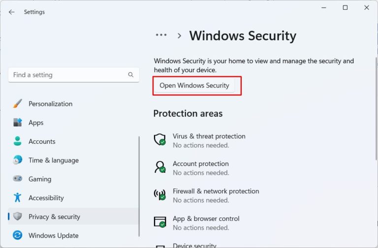 Windows Security | PCauthorities.com