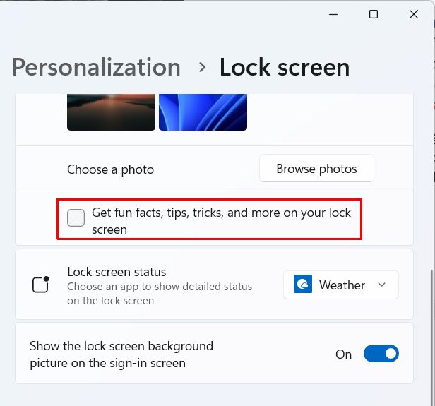 Disable Lock Screen Notifications